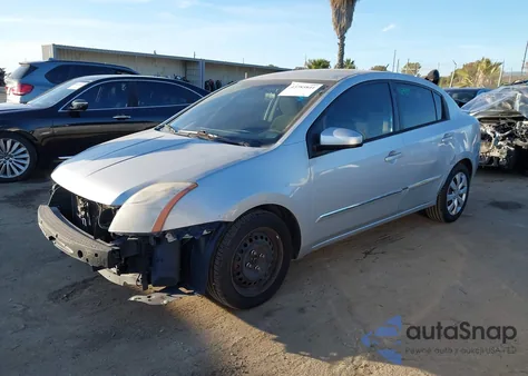 2011 Nissan Sentra 2.0S from USA, damaged, VIN 3N1AB6AP2BL656710